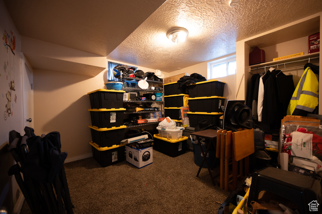 View of storage area