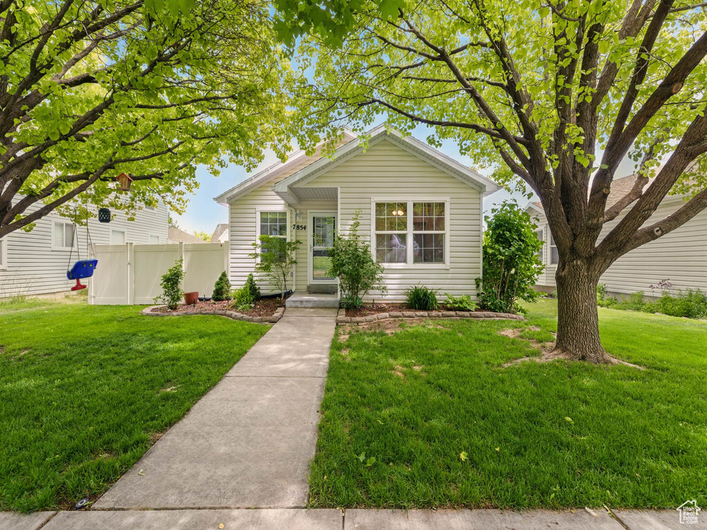 View of front of house