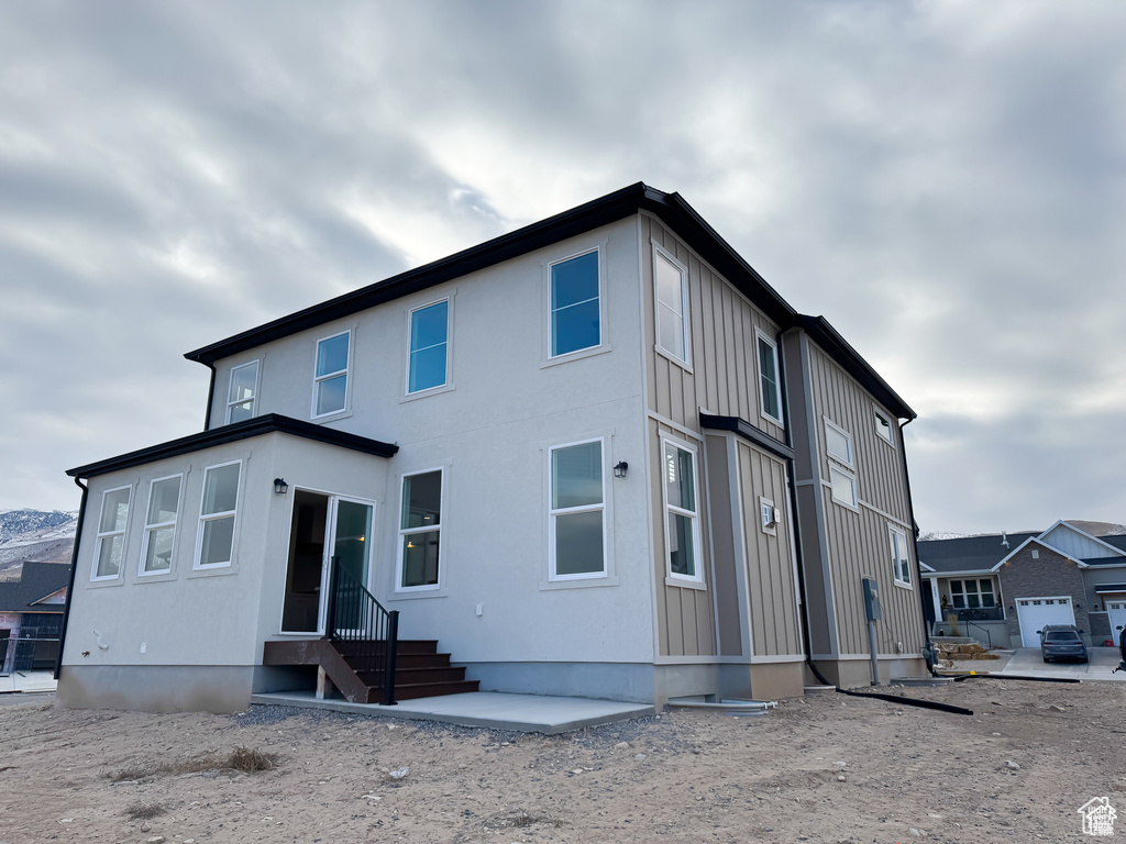 View of back of house