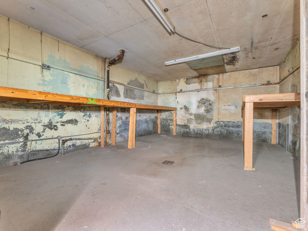 View of basement