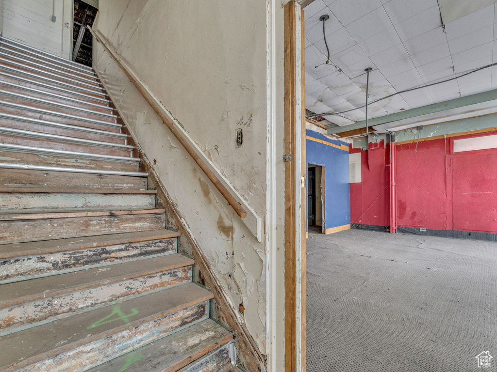 View of staircase