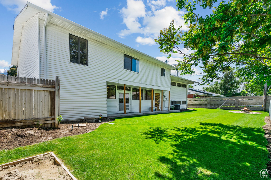 View of rear view of house