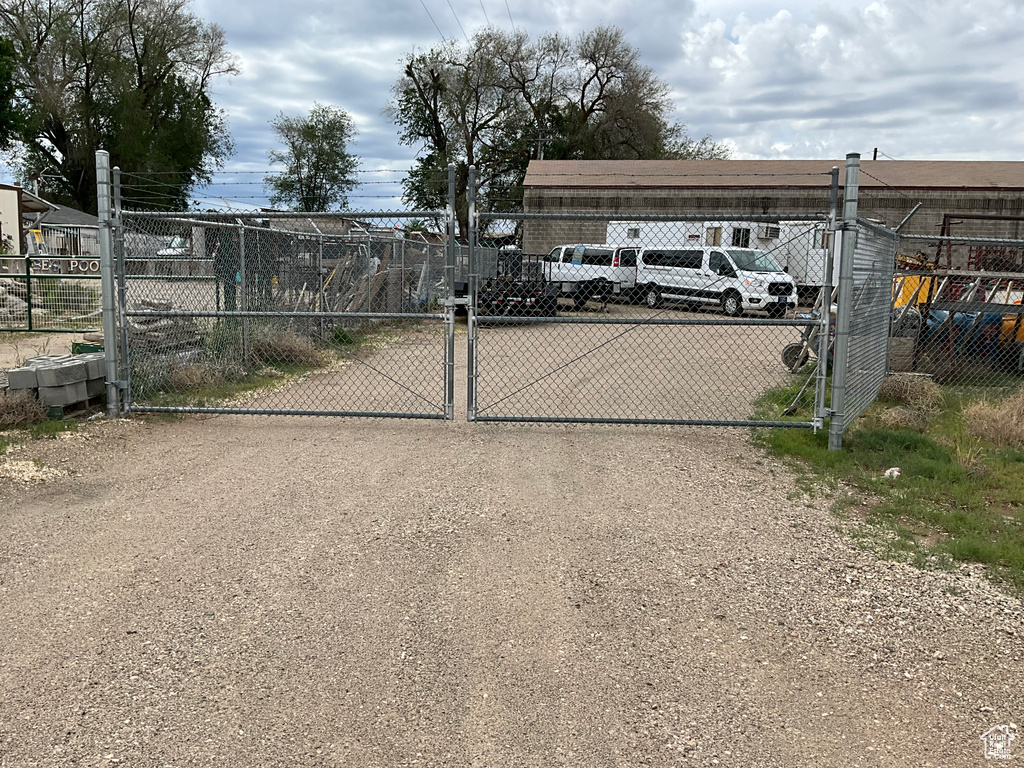 View of gate