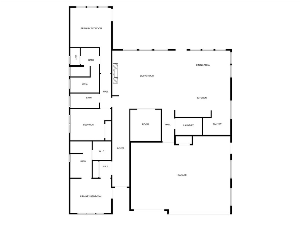 Floor plan / room layout