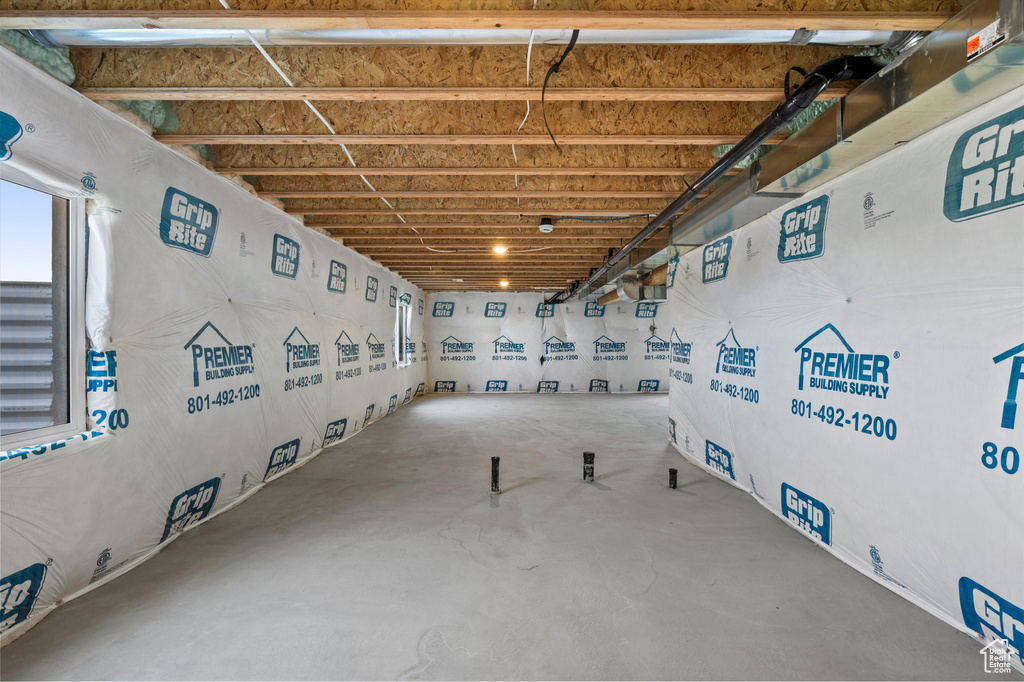 View of basement