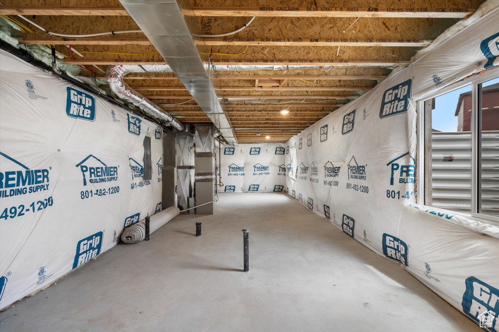 View of basement