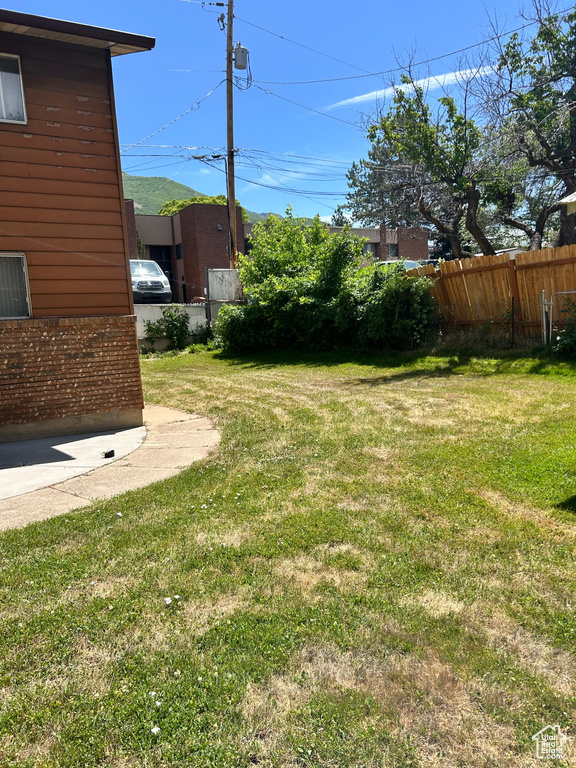 View of yard