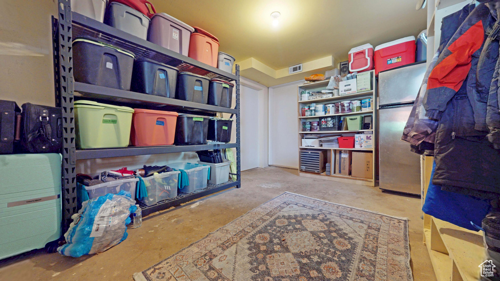 View of storage