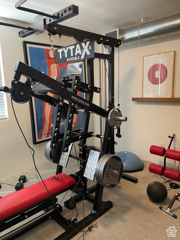 View of exercise room