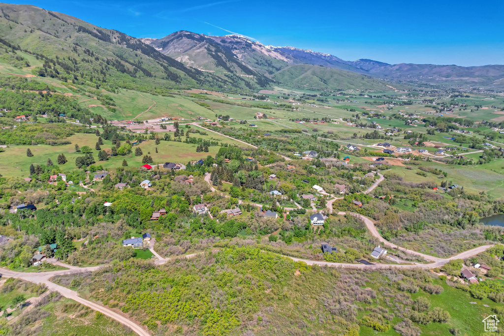 View of property location featuring a mountainous background