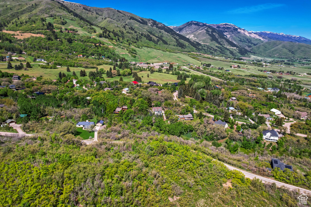 View of property location featuring a mountainous background