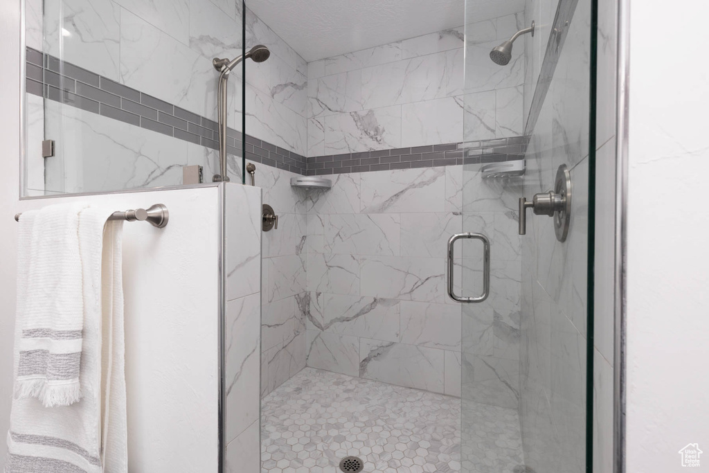 Full bath with a stall shower