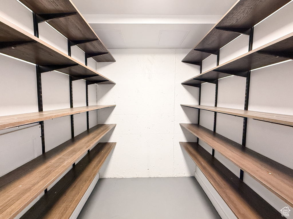 View of storage area