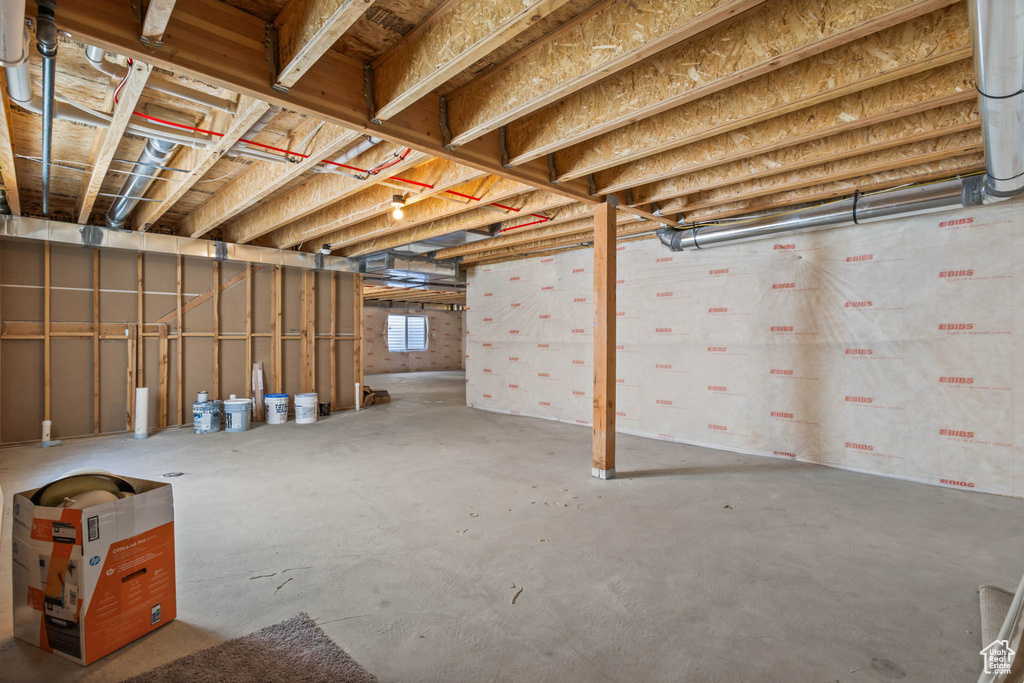 View of basement