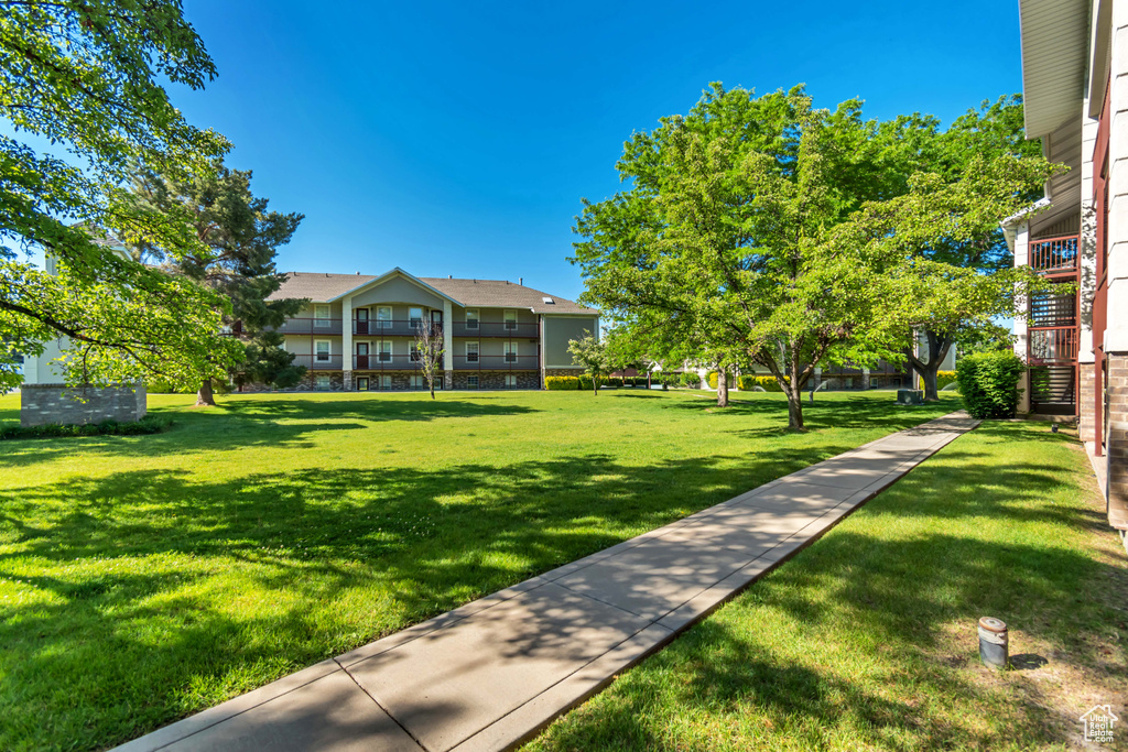 Surrounding community featuring a yard