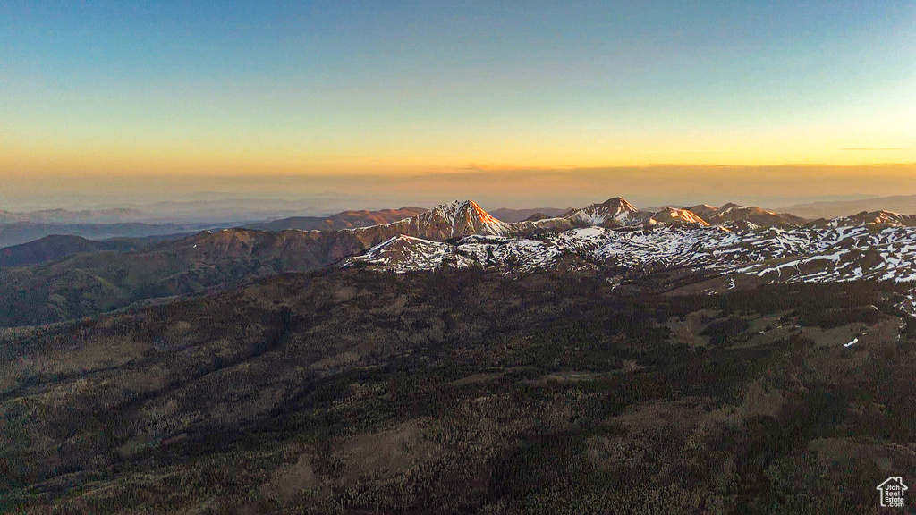 View of mountain background