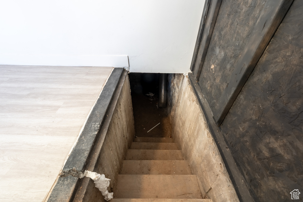 View of stairs