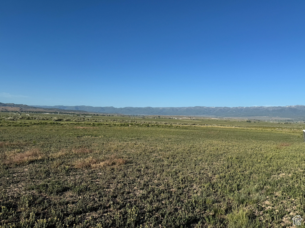 Mountain view featuring rural landscape
