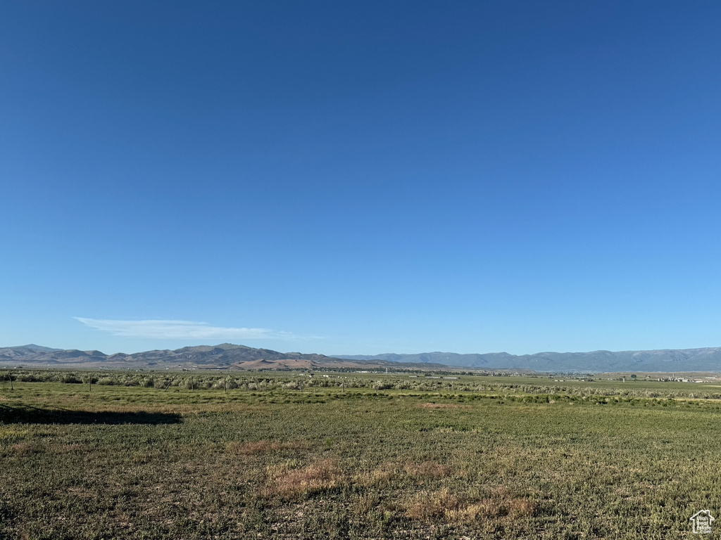 Mountain view featuring rural landscape