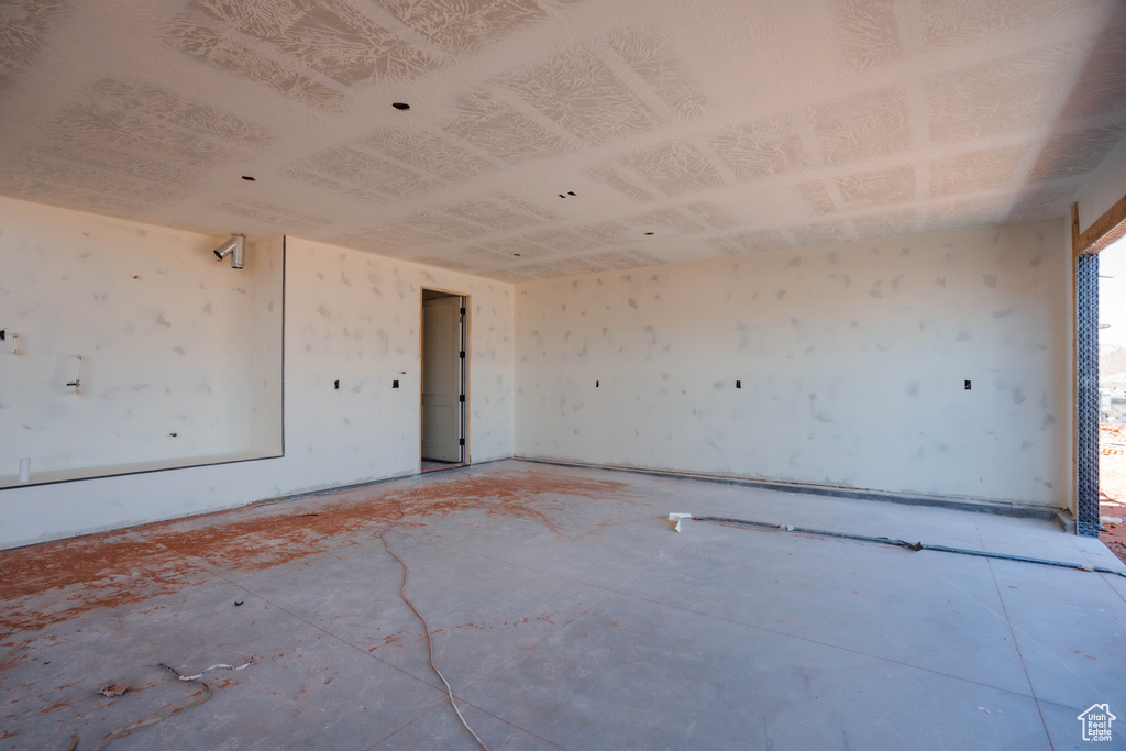 View of spare room