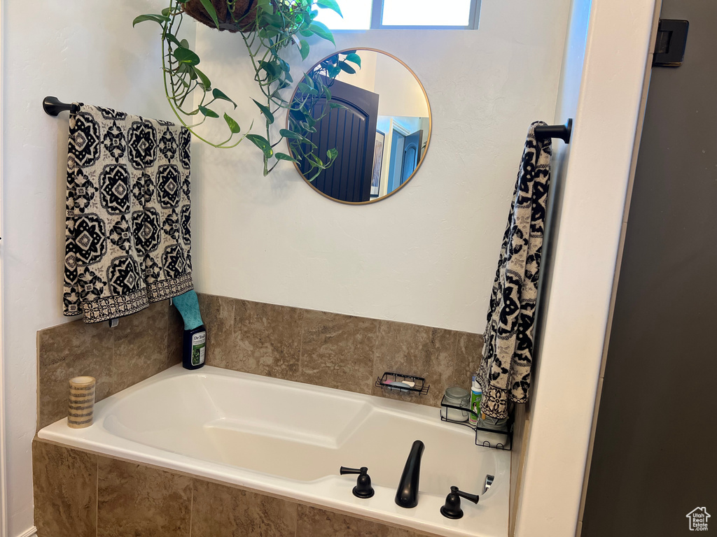 Bathroom with a bath