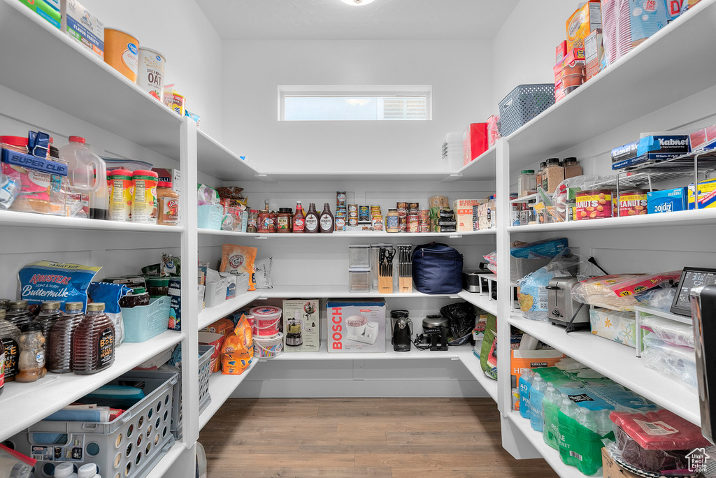 View of storage area