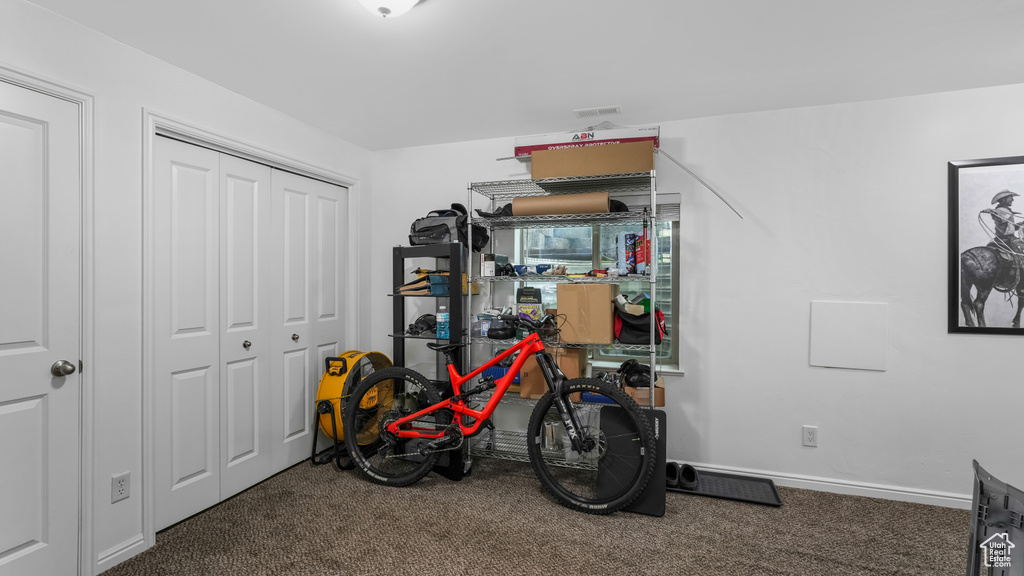 View of storage room