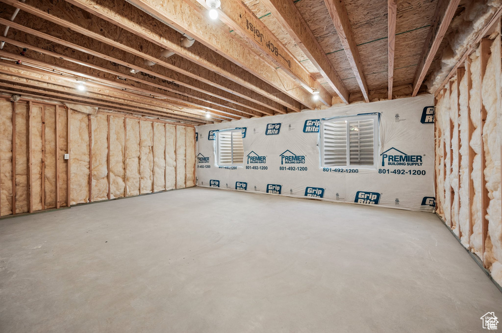 View of basement