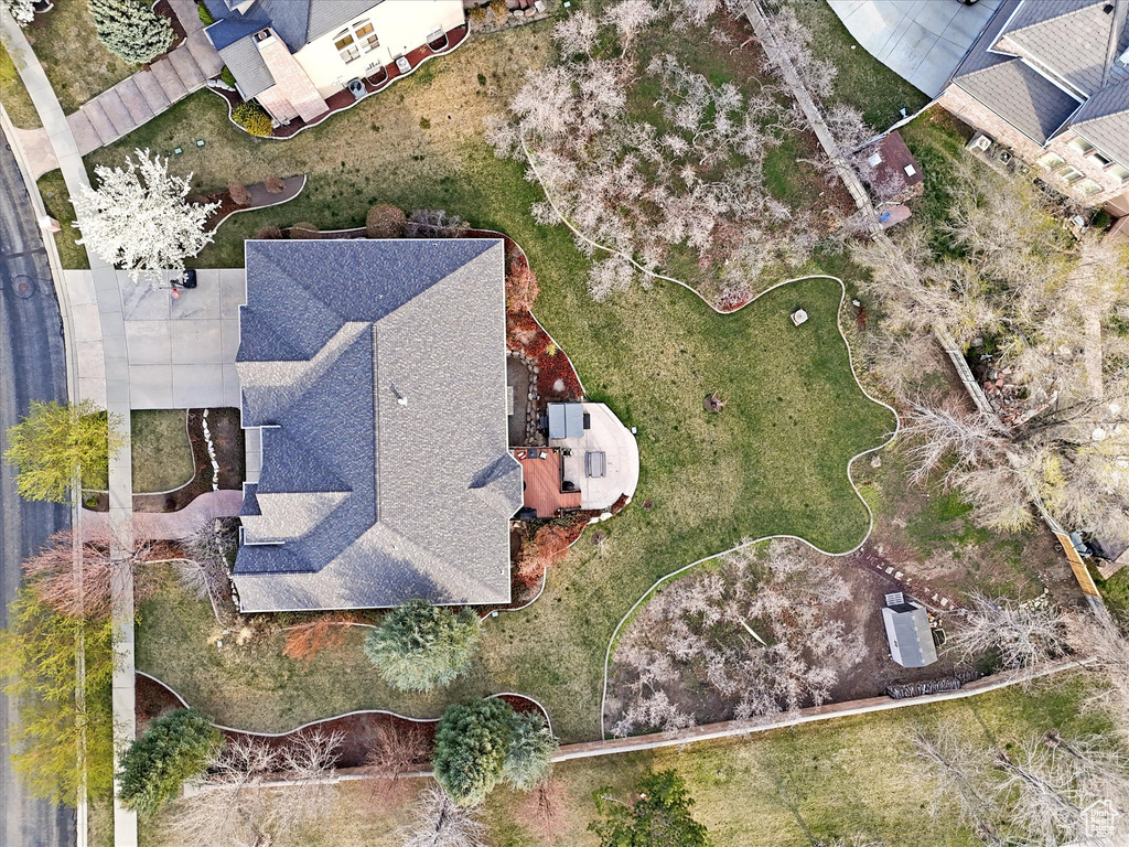 Aerial overview of property's location