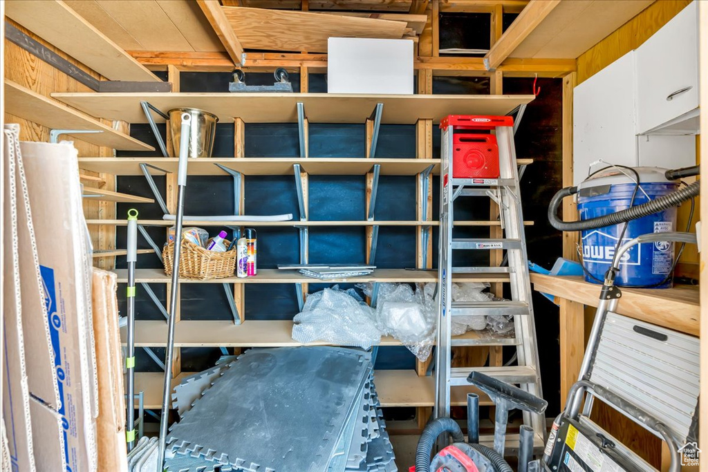 View of storage area
