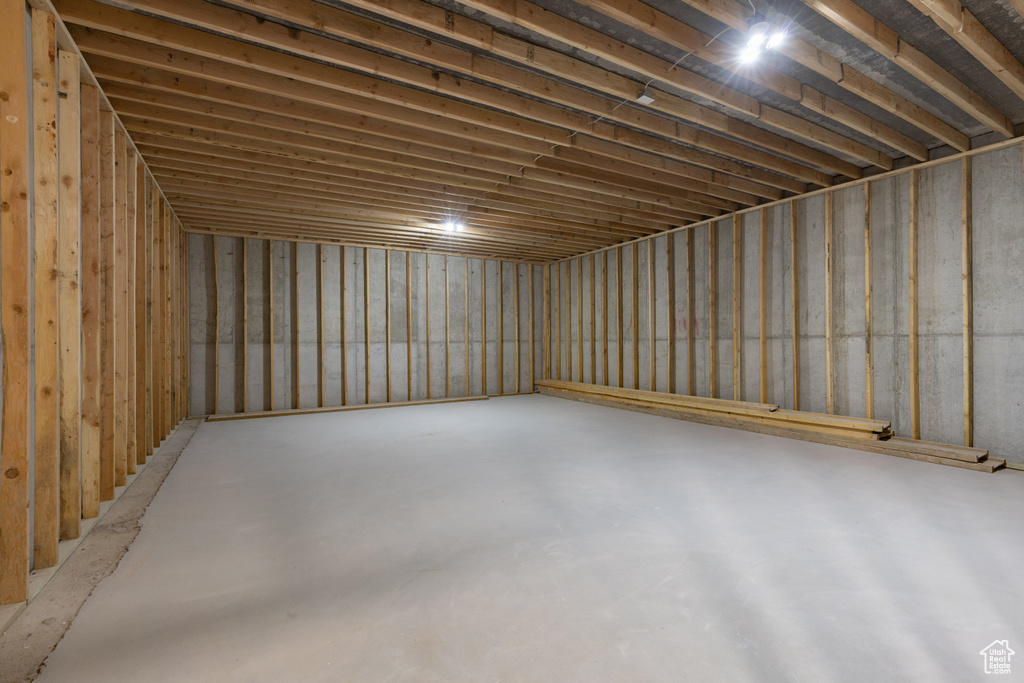 View of basement