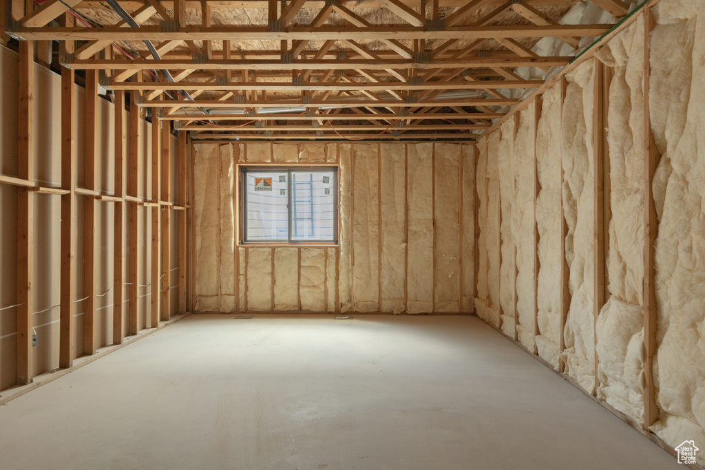 View of basement