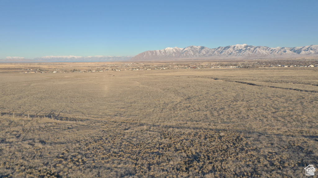 View of mountain background