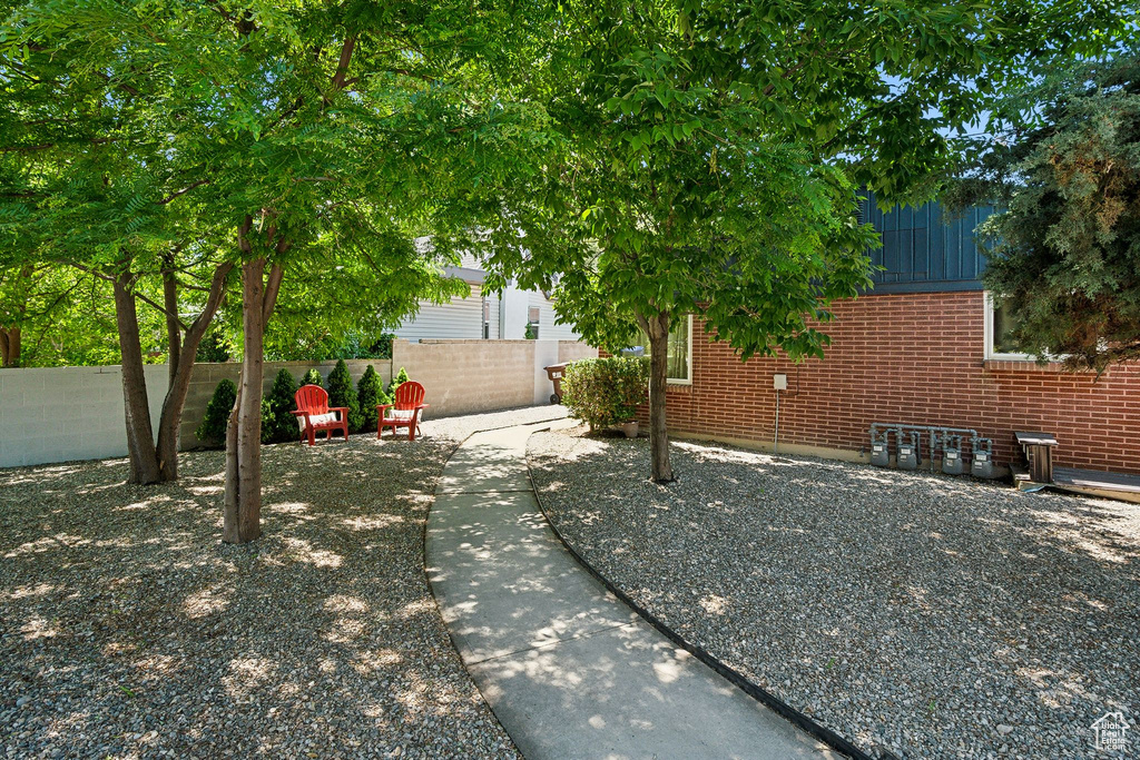 View of yard