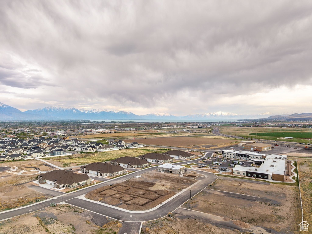 Aerial view of mountains