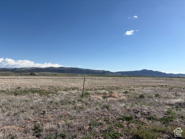 Mountain view featuring rural landscape