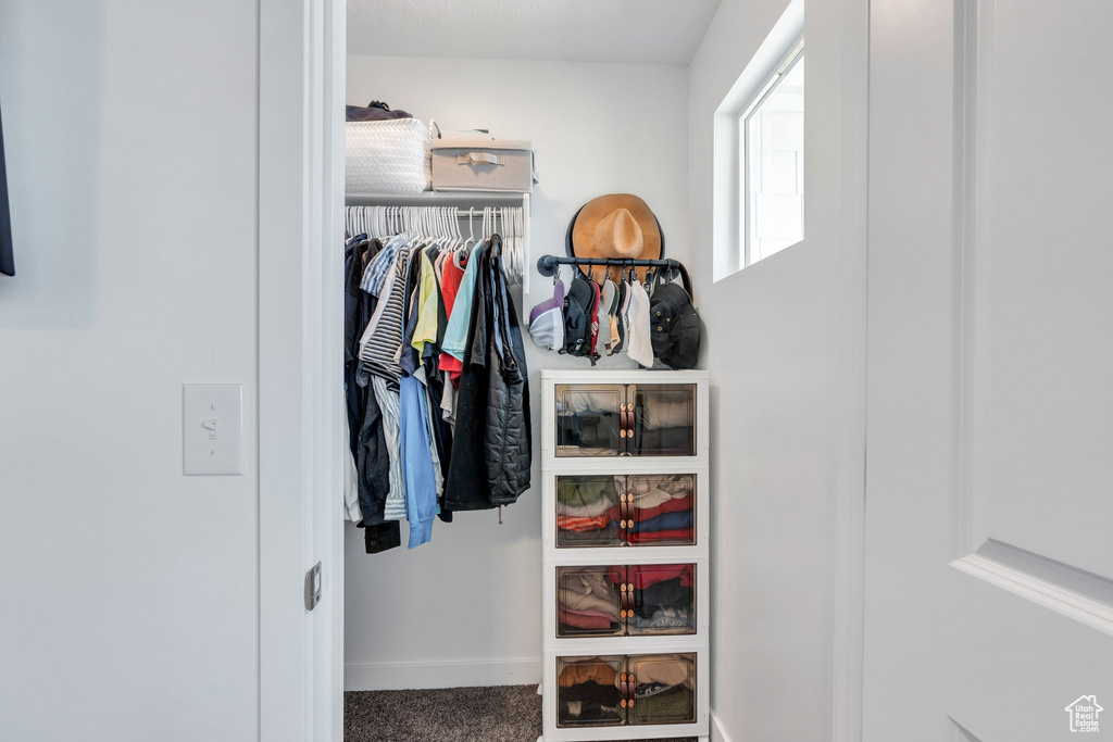 View of closet