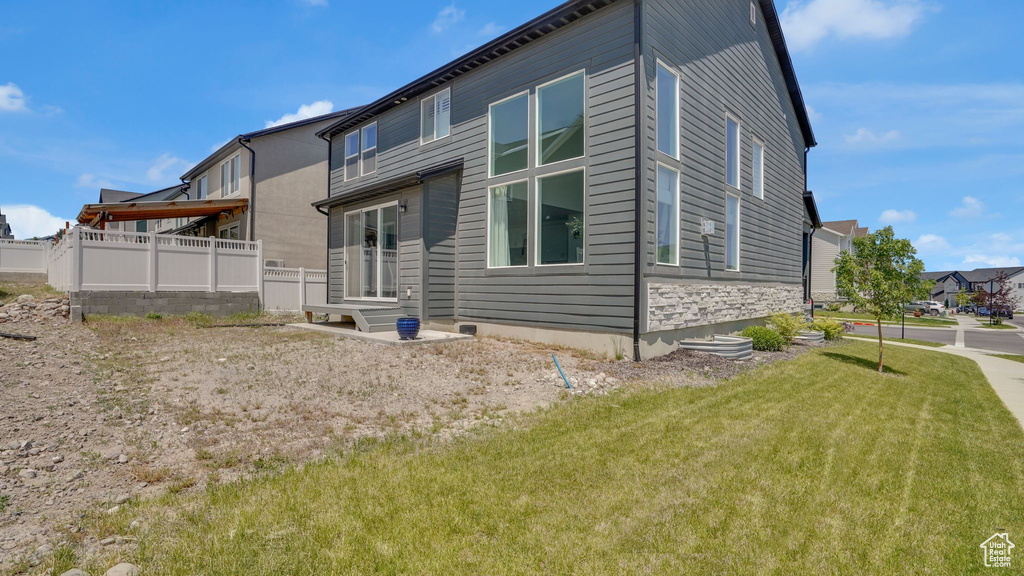 View of rear view of house
