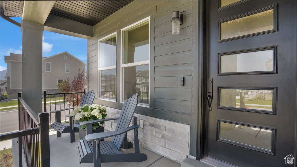 View of porch