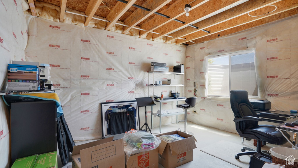 View of office space