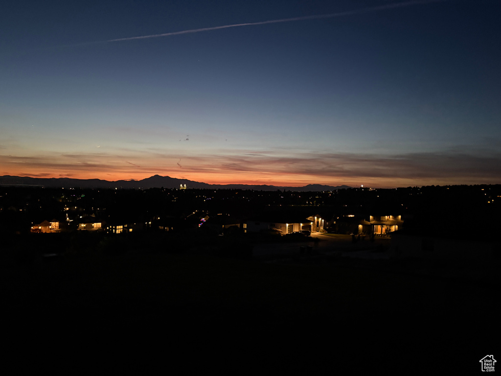 View of mountain background