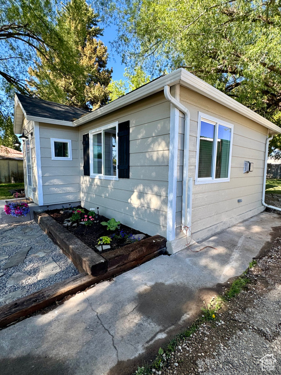 View of property exterior