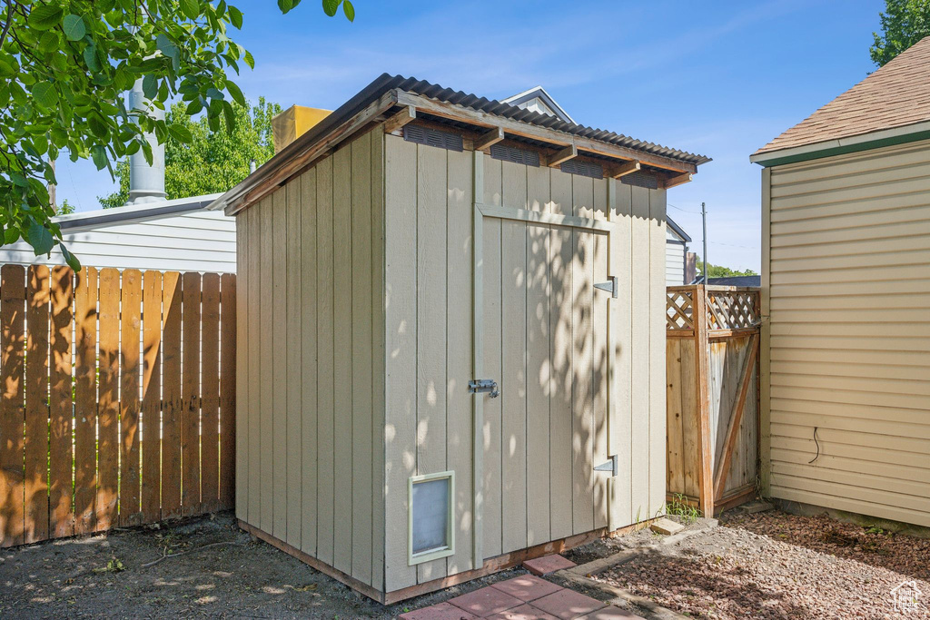 View of shed