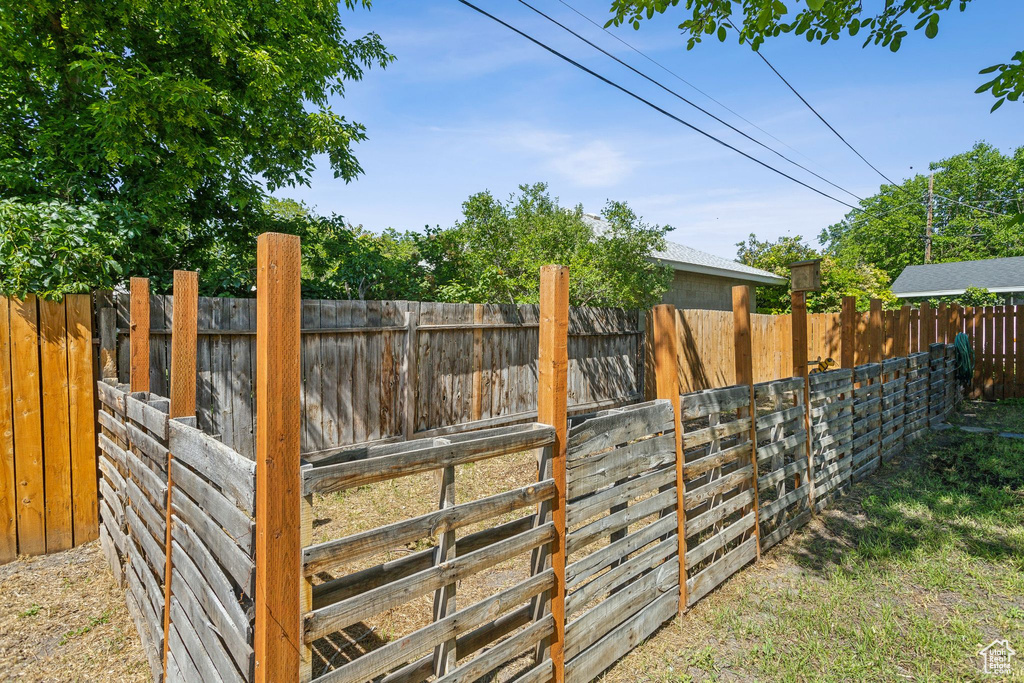 View of yard