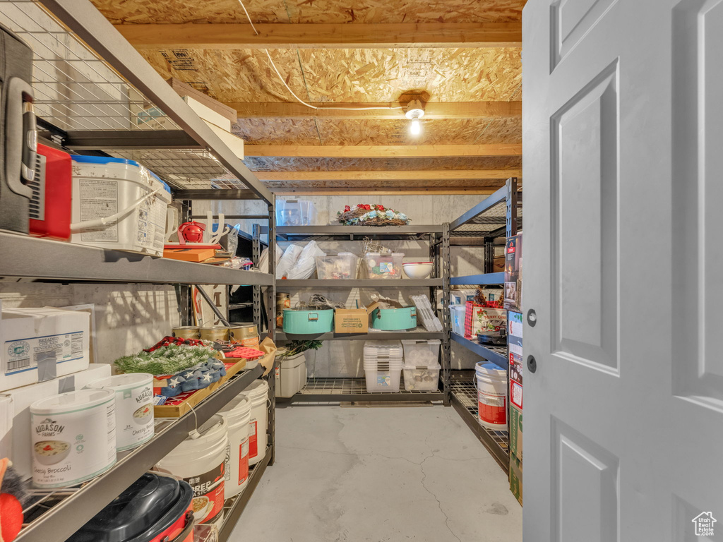 View of storage
