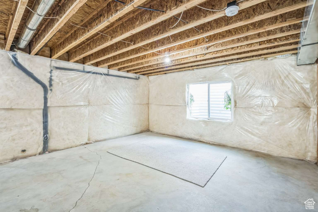 View of basement