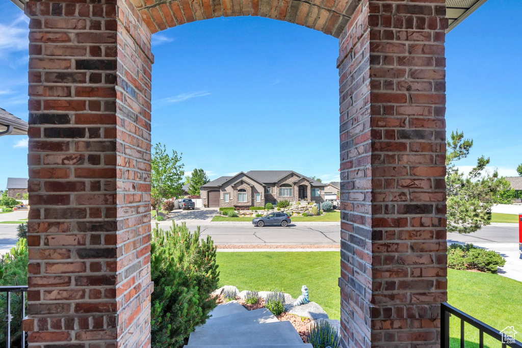 Exterior view of a residential view