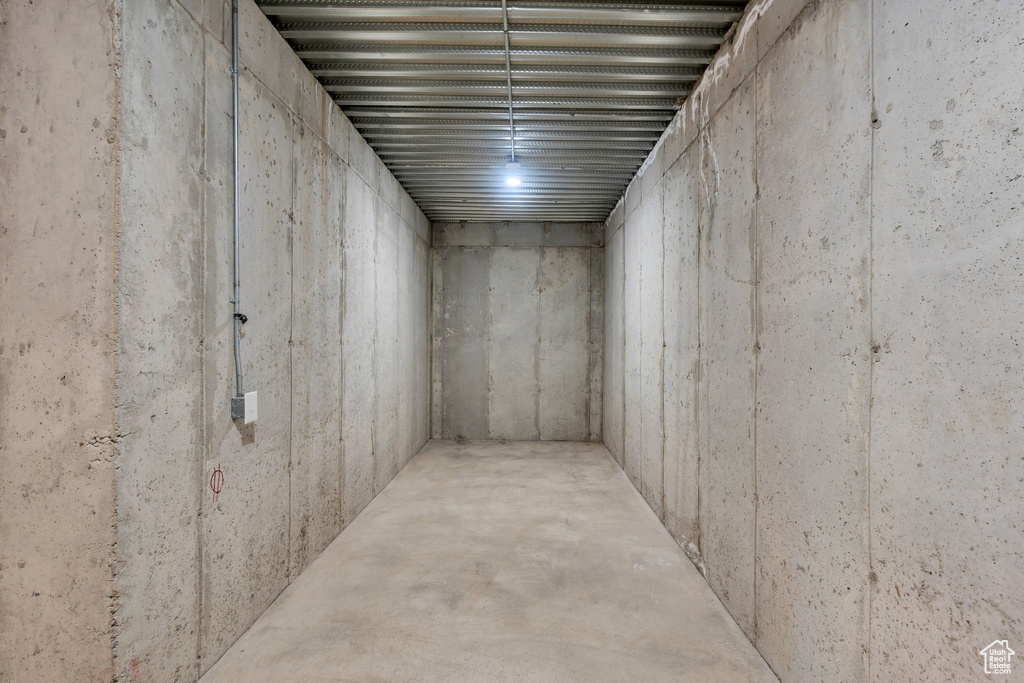 View of storage room