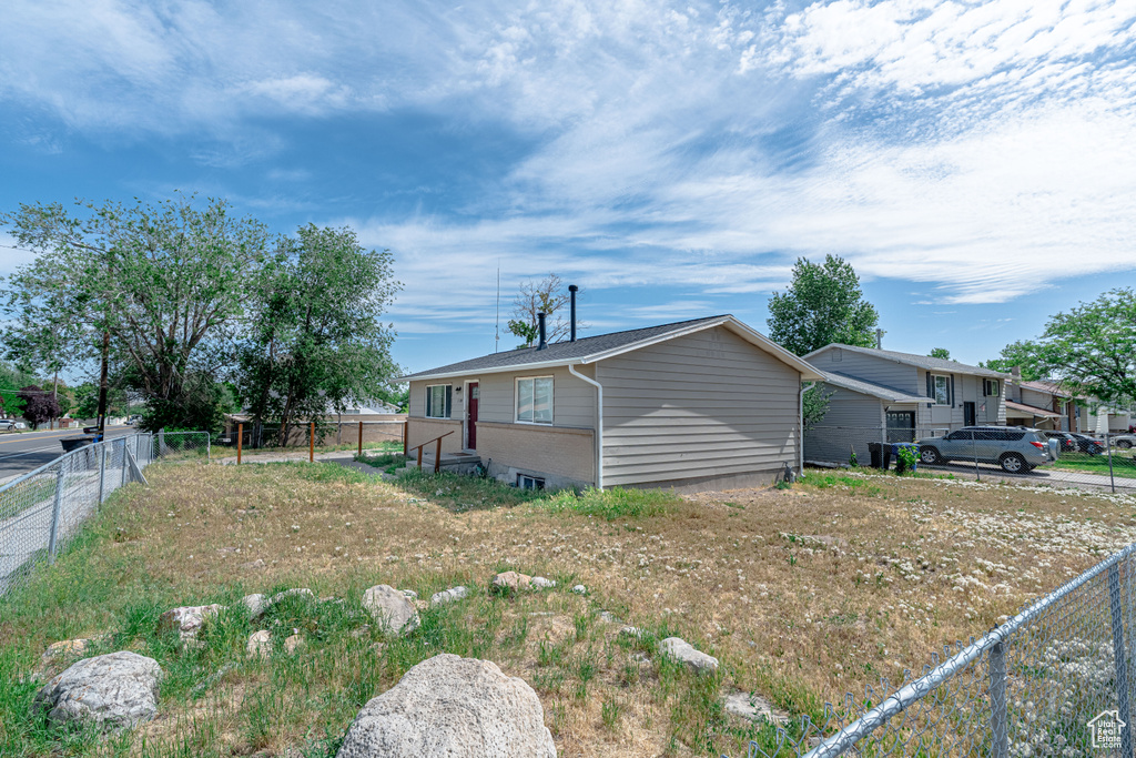 View of side of property