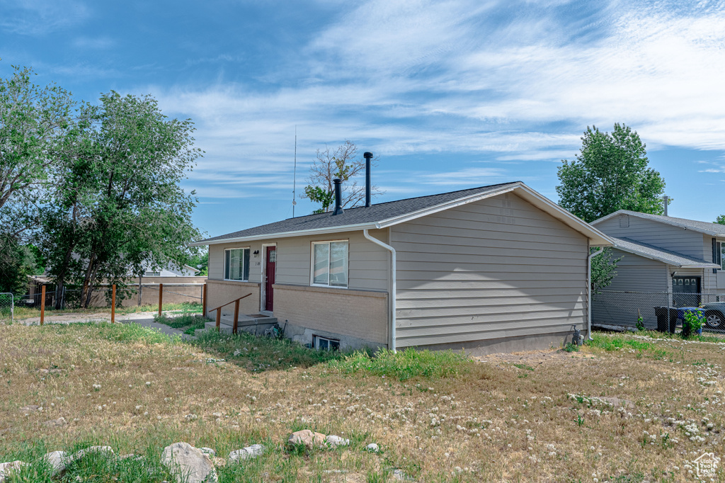 View of side of property